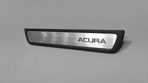 2014-2020 ACURA MDX REAR DRIVER SIDE DOOR SILL SCUFF PLATE СHROME COVER TRIM OEM