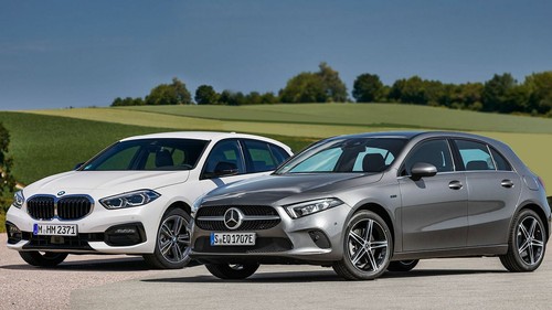 Mercedes A Klasse Gegen Bmw 1er Im Vergleich 19 Mobile De