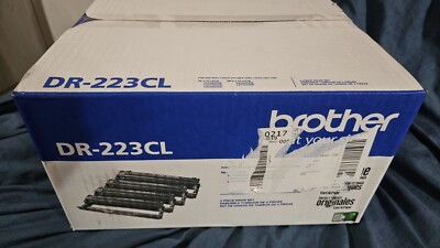 Brother DR-223 Drum Unit, 4/Pack DR223CL New In Sealed Box (Read Below)