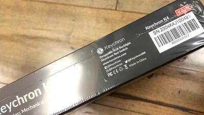 New Sealed Keychron K4 Gaming Wireless 5.1 RGB Mechanical Keyboard RED