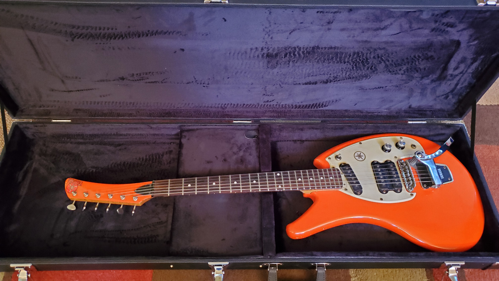 Vintage Yamaha SG-3C Flying Banana Electric Guitar + New