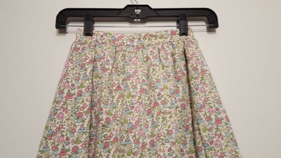 Liberty of London for Target Girl's Small 2-Tier Skirt! Floral Print and Solid!