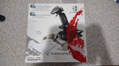 MAD CATZ V.1 Cyborg PC USB Flight Stick Joystick New In Box
