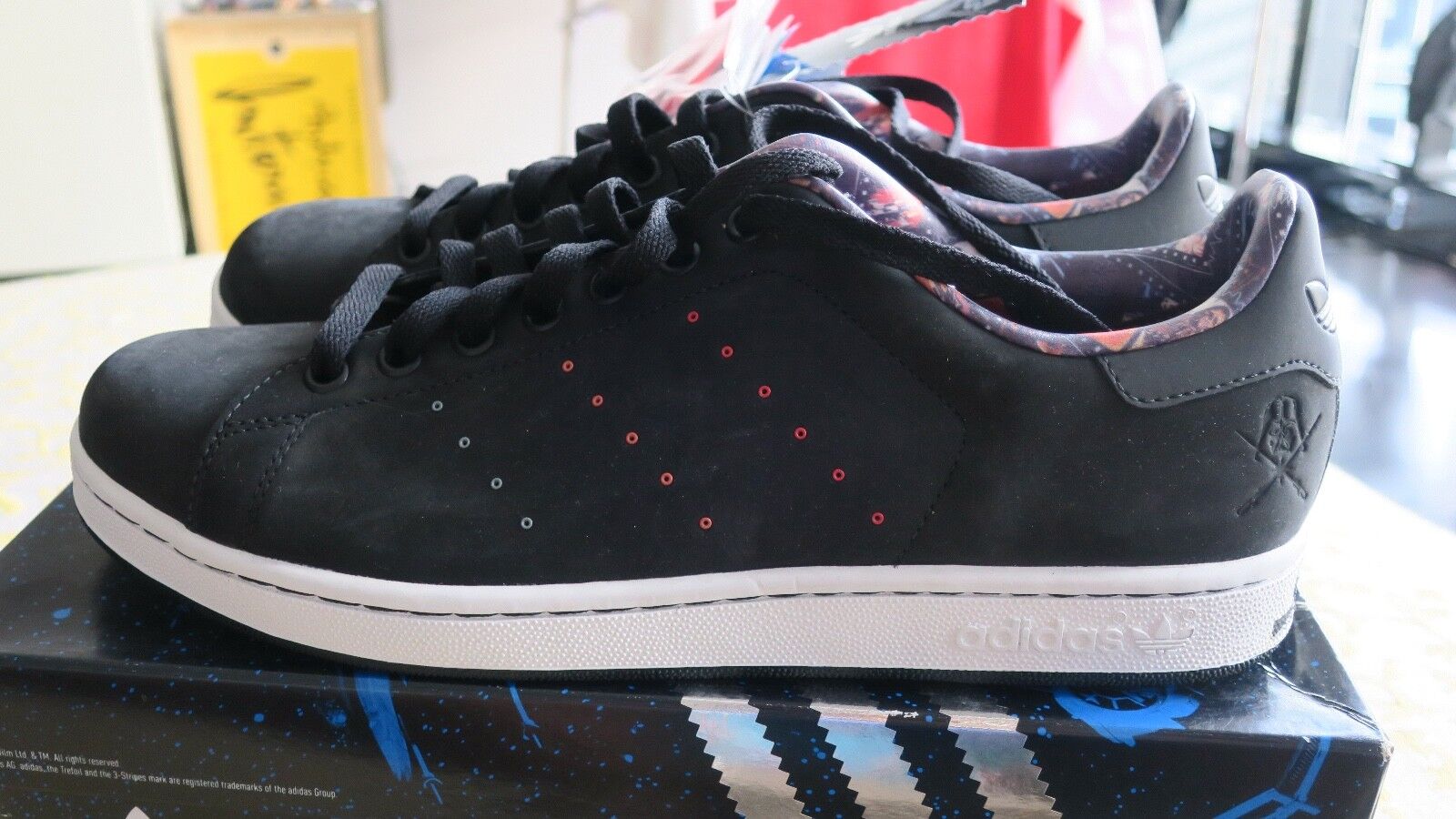 Adidas Originals x Star Wars Stan Smith 2 Black G16801 Rare Adidas Originals x Star Wars Stan Smith 2 Black G16801 Rare