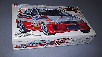 Tamiya Mitsubishi Lancer Evo 5 WRC kit 24203 Very Nice 1/24