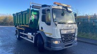 2015 (65) LEYLAND DAF LF220 HOOKLOADER. ENCLOSED BODY. 18 TON GVW. EURO 6. 