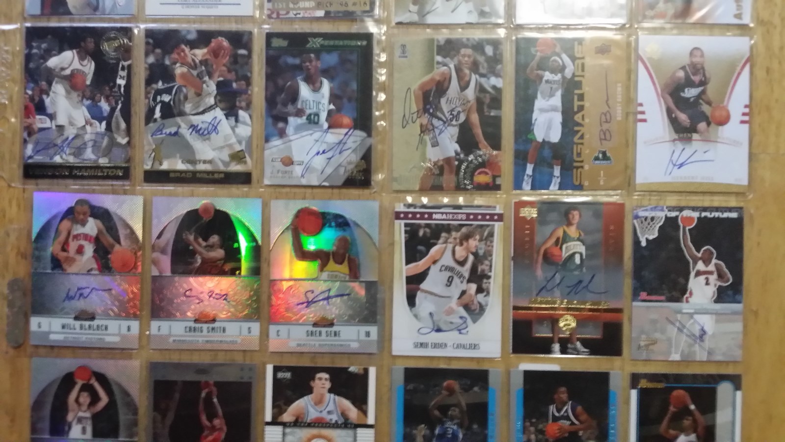 NBA Basketball (42 ) Autographed Basketball Cards  ? High Dollar Value ?