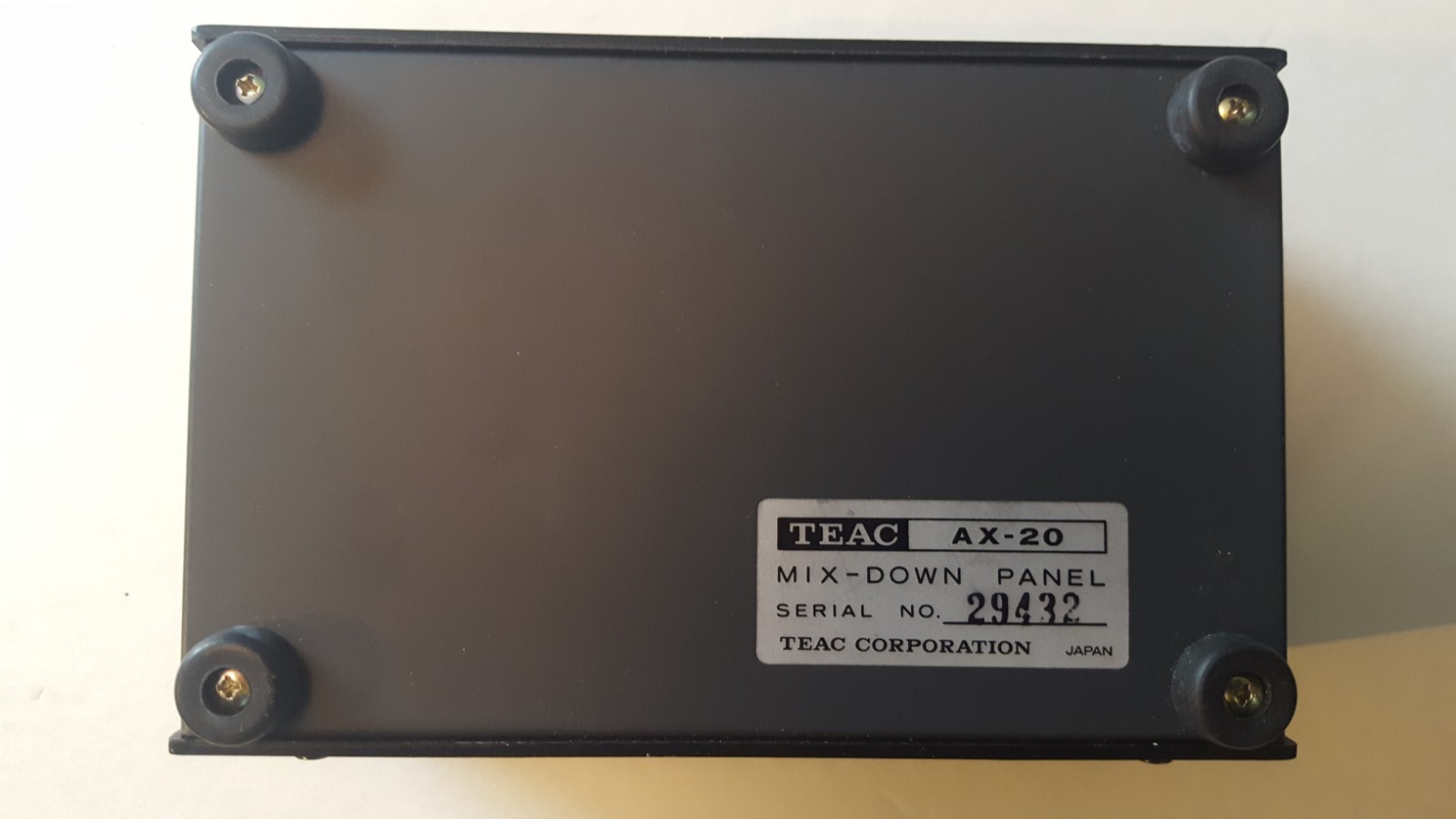 TEAC AX-20 Mix-Down Panel