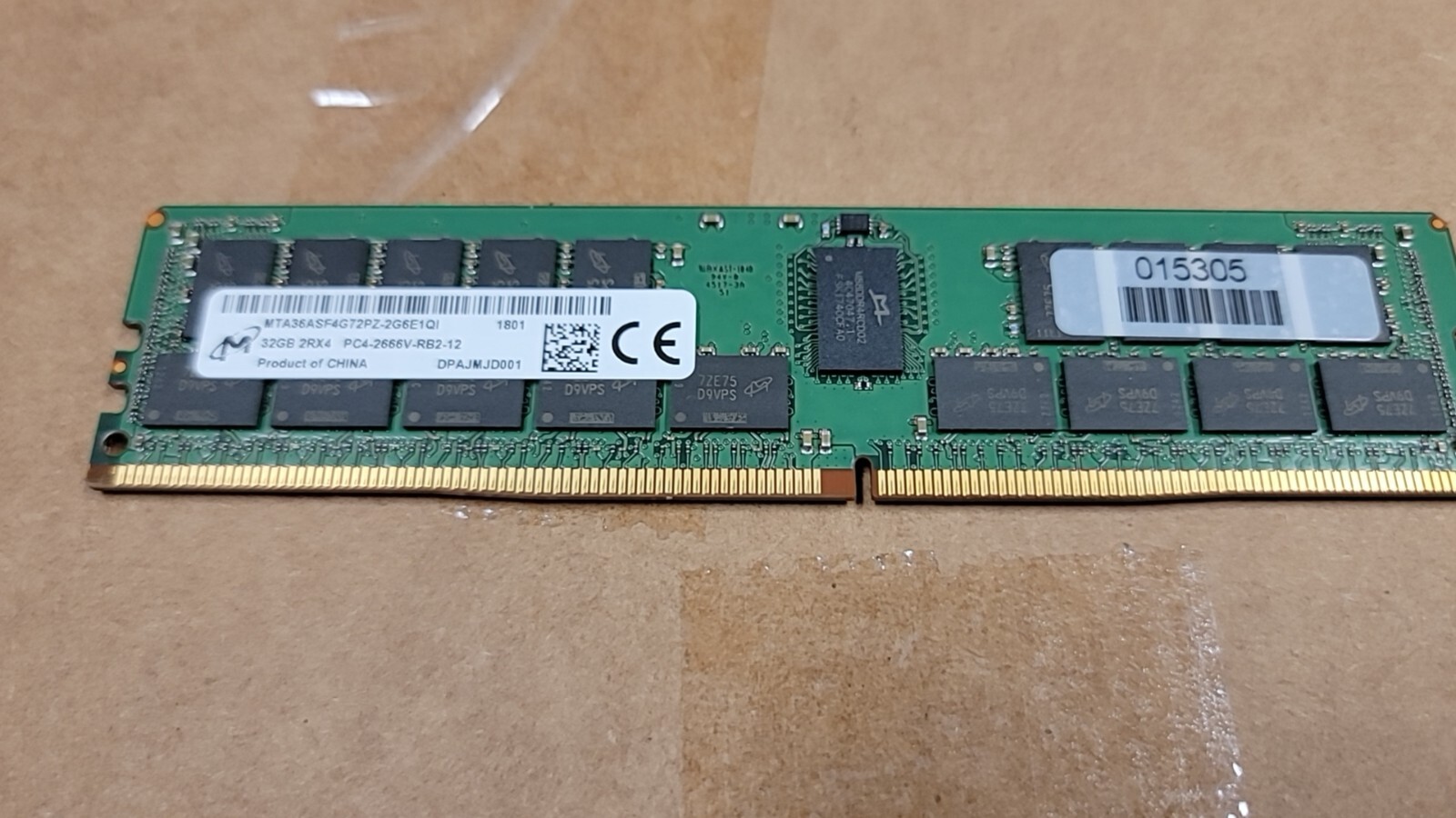 HPE PC4-2666V-RB2-12 DDR4 128GB (32GB×4) HPE PC4-2666V-RB2-12 DDR4 128GB (32GB×4) 32GB SK HYNIX