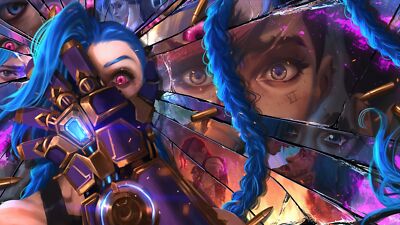Anime arcane league of legends tv series jinx vi caio Play