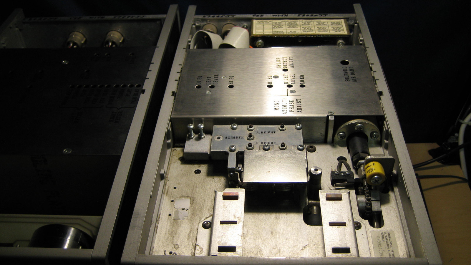 ITC International Tapetronics Corp Cart Machine 99B Recording Playback deck 99