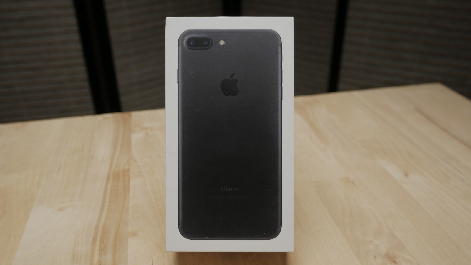 Apple iPhone 7 Plus Jet Black BOX ONLY 256GB MN5F2LL/A | eBay