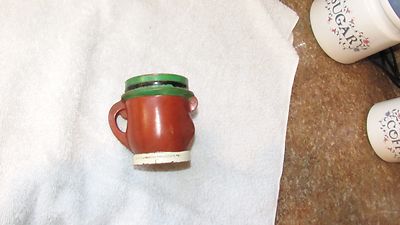 Vintage 1961 F & F Mold and Die Works Hanna Barber YOGI BEAR plastic child mug