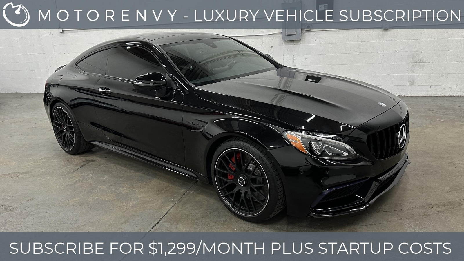 2017 Mercedes-Benz C-CLASS C63 AMG-S 25449 Miles, Black 2DR  Automatic