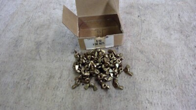8-32 Wing Nuts Solid Brass Coarse thread Quantity 49