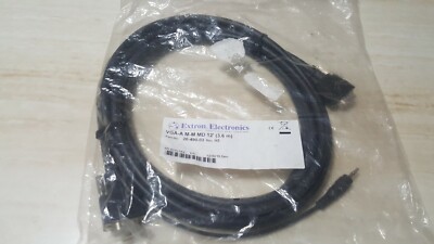 Extron 26-490-03 VGA-A M-M MD/12 Male to Male VGA and Audio Cables