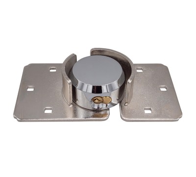 Heavy Duty Hidden Shackle Padlock & Hasp with Keyed Alike for Trailer Vans