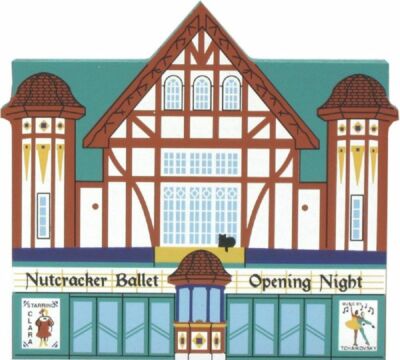 Cat s Meow Village NUTCRACKER Ballet Christmas Theater #02-131 NEW SHIP DISCOUNT