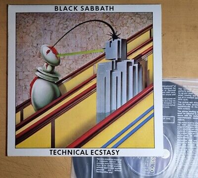 BLACK SABBATH Technical Ecstasy [ 1982 Korea 1st Vinyl ] 6Tracks VG+ No Barcode
