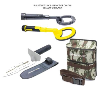 Nokta Makro Impact Pro Metal Detector Package with Nokta PulseDive 2-in-1, Finds