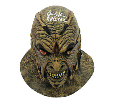 Jonathan Breck Signed Jeepers Creepers Costume Mask with 