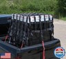 Mytee Products 4.75' x 6' Heavy Duty Cargo Net for Pickup Truck Bed with D Rings Tie Down Fittings - Durable Truck Bed Cargo Net with 6 Cam Buckle Tie Down Straps for Adjusment