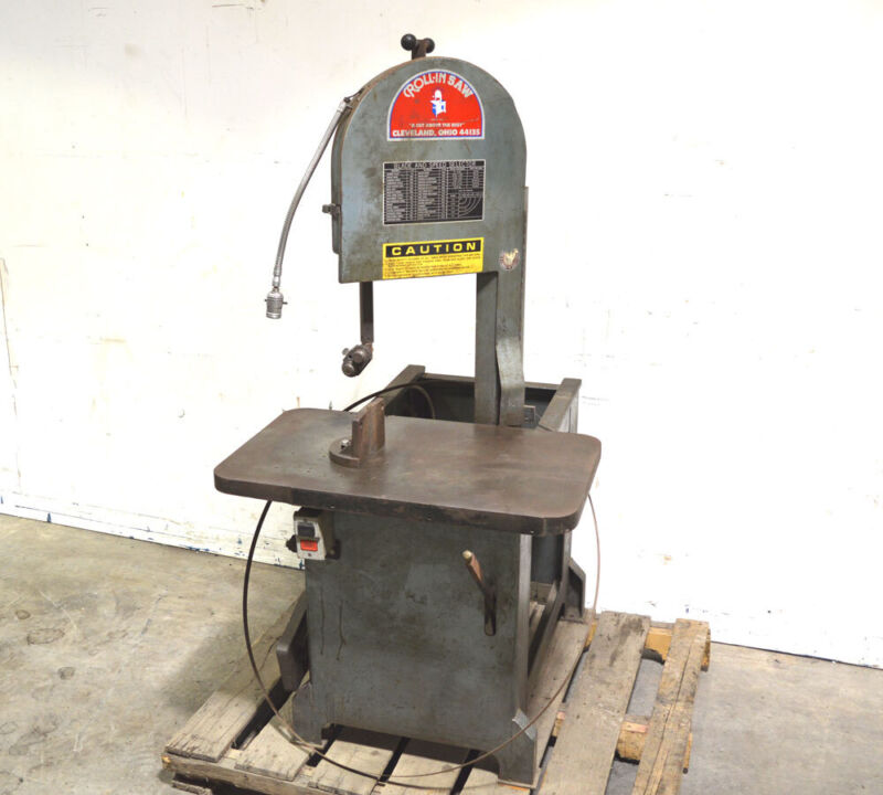 Roll-In EF1459 Vertical Gravity-Feed System Band Saw 10