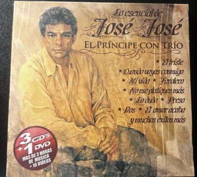 Limited Rare Balada 3cds & Dvd Jose José Con Trios El Amor Acaba Camino Verde