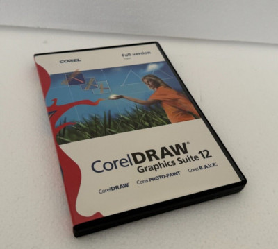Corel CorelDRAW Graphics Suite 12 For Windows (Full Version) New Sealed