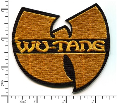 24 Pcs Embroidered Sew or Iron on patches Wu Tang Hip Hop Band 83x76mm AP056wU