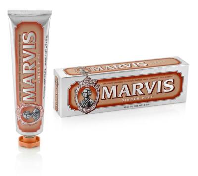 *1-Pack* Marvis Ginger Mint 4.5 Oz 85 mL Toothpaste Tube 411173