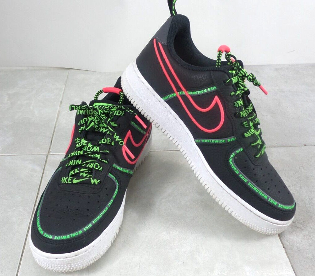 NIKE AIR FORCE ONE WORLDWIDE CK7213-001 SIZE 8.5 ( G127594