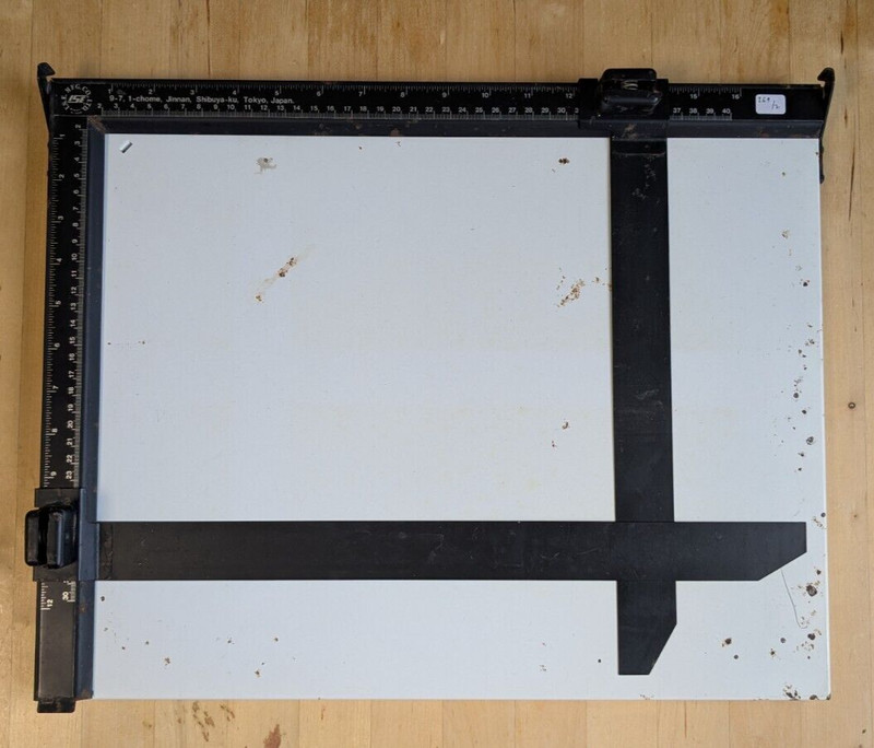 Margeur Ise Japon 30x40cm Tout MÃ©Tal, 2 Lames