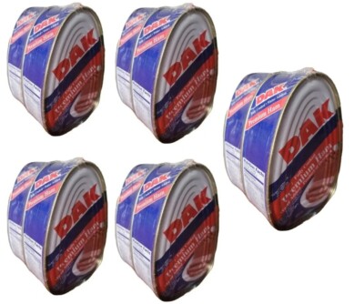 DAK Premium Ham Fully Cooked water added 10 PKS-16oz. Ready to eat Picnic Food 