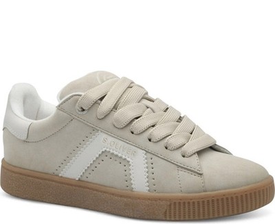 s.Oliver Damen Beige Sneaker Freizeit 23633-400