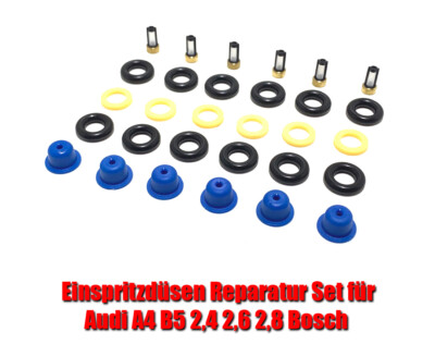 Einspritzdüsen Reparatur Set Kit für Audi A4 B5 2,4 2,6 2,8 Bosch