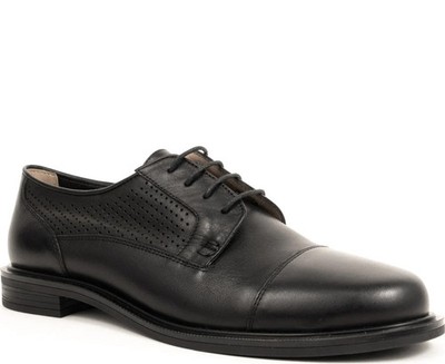 Sergio Moretti Women's Ladies Black Leather Flats Casual Fashion SM6014-3357BLK