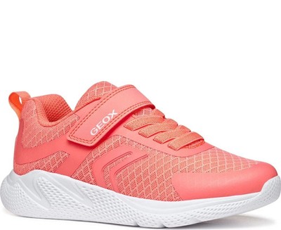 Geox Sprintye Girls' Orange Fashion Sneakers Casual J45FWA01450C7050