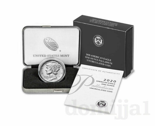 American Eagle 2020 One Ounce Palladium Uncirculated Coin (az)