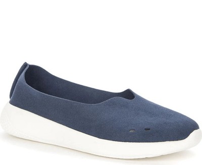 Grunberg Damen Blaue Ballerinas Freizeit 157219-01-04