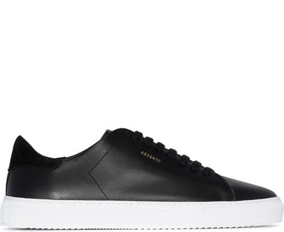 AXEL ARIGATO Clean 90 Men's Black Leather Athletic Sneakers Casual Fashion 28115