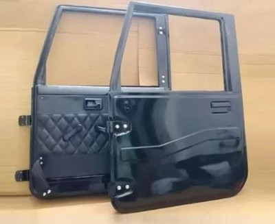 For ROXOR Two Door Set R+L Complete with fittings Black/White- OEM Mahindra