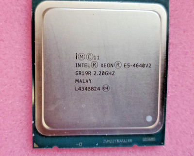 LOT OF 4 SR19R Intel Xeon E5-4640 V2 2.2GHz 10-Core 20-Threads LGA-2011 95W CPU