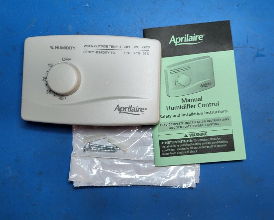 Aprilaire Manual Humidistat Control New-Open Box