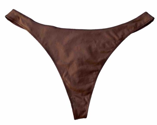 SKIMS Kim Kardashian Wet Jersey Dipped Thong Copper 4XL PN-HWB-0565 NWT