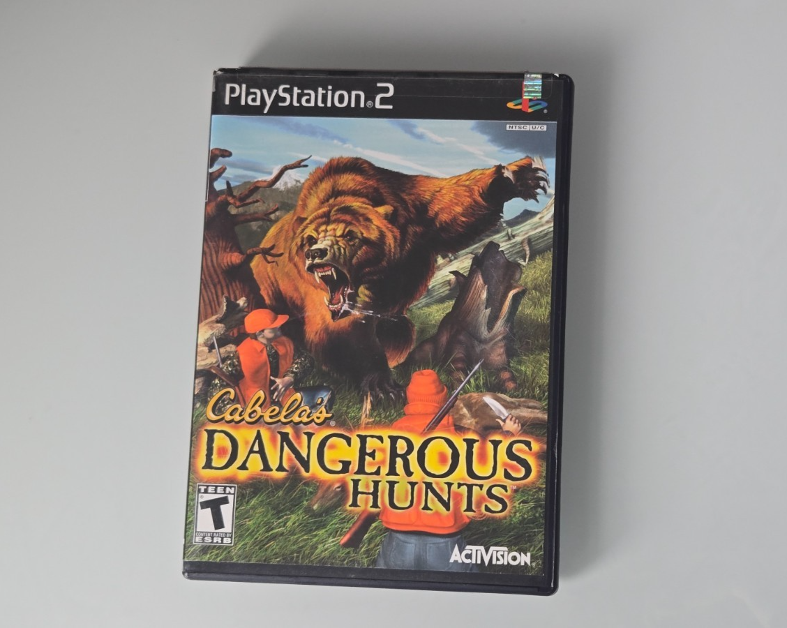 Cabela's Dangerous Hunts (Sony PlayStation 2, 2003) CIB COMPLETE
