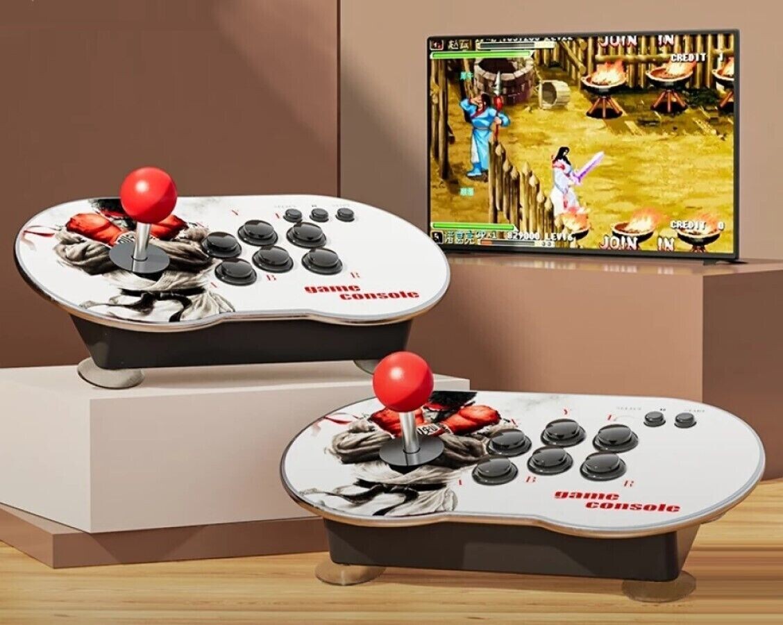 Console Videogiochi Retro' 2 Giocatori Joystick 10000+ Giochi Cabinato Q-Ga3x