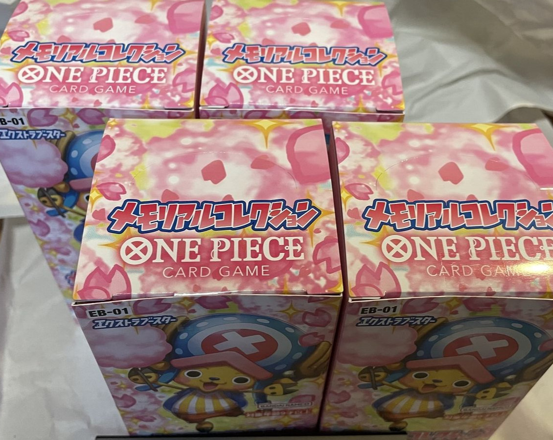 one piece tcg memorial collection booster box One Piece TCG: Memorial Collection Extra Booster Box [EB-01]