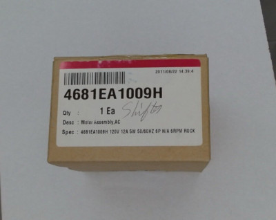 NEW OEM   LG Washer Clutch Motor  4681EA1009H   L-019