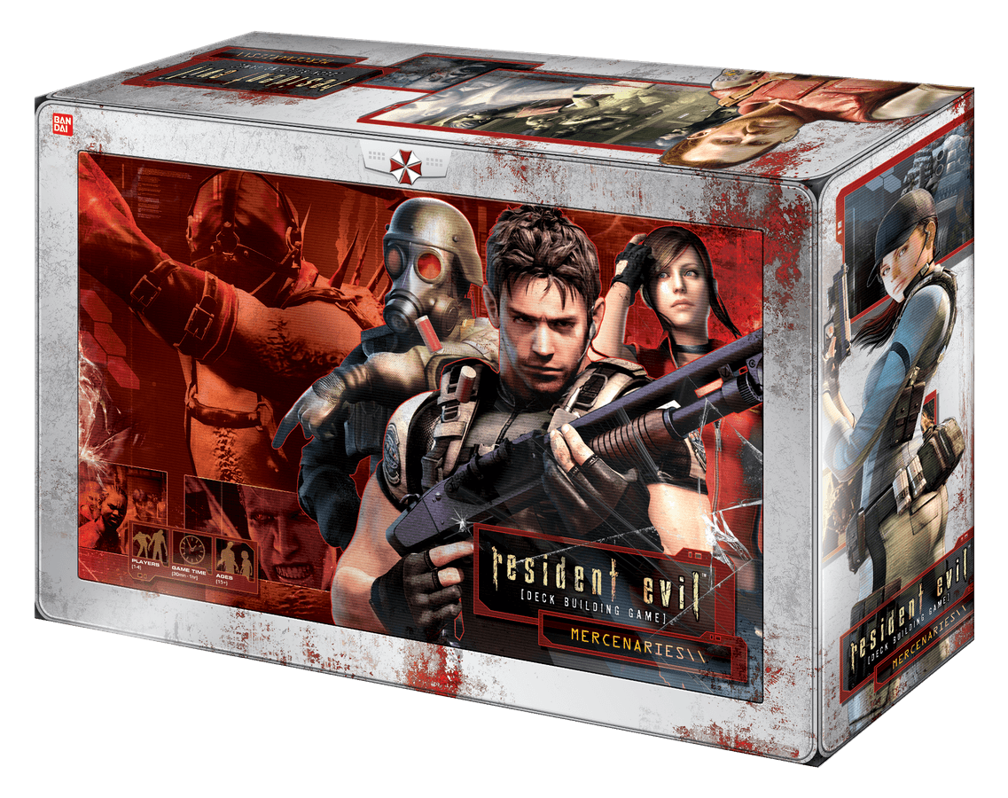 RESIDENT EVIL DECK BUILDING GAME MERCENARIES EXPANSION NEW IN BOX